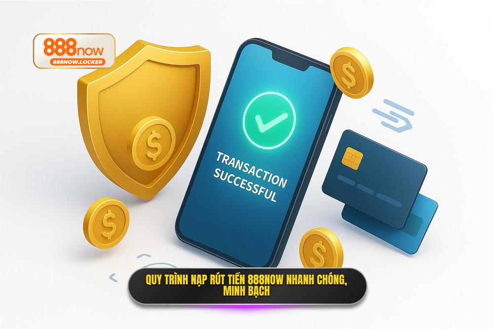 3.quy Trình Nạp Rút Tiền 888now Nhanh Chóng Và Minh Bạch